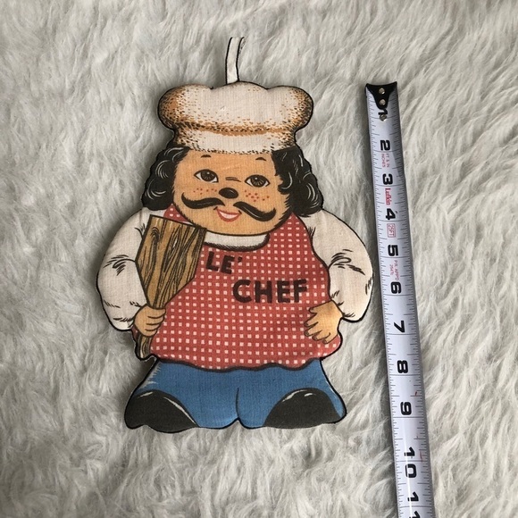 VTG chubby chef potholder hotpad - Picture 5 of 6